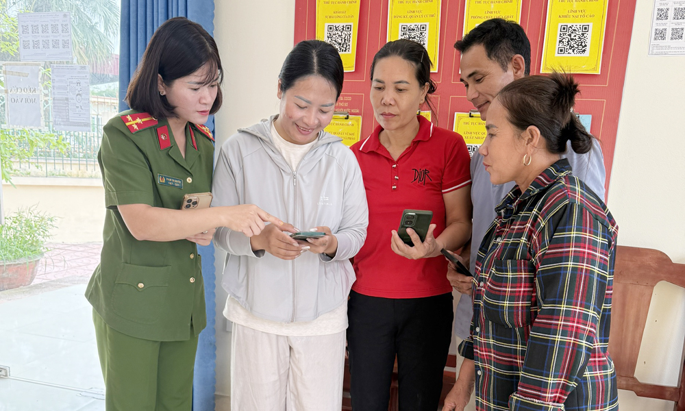  Bắc Giang có 395.714 người góp ý kiến sửa đổi Hiến pháp qua VNeID